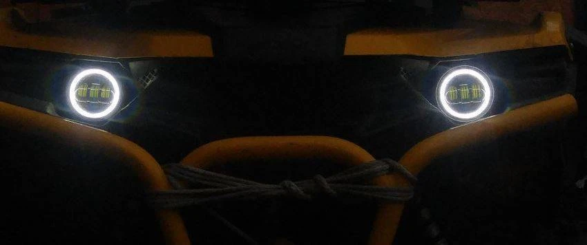 Диодная лента &quot;Ангельские глазки&quot;   габаритного света, d=6 см (БЕЛЫЙ)