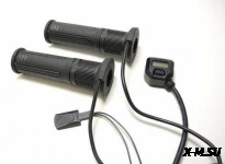 Рукоятки руля с эл.подогревом и подогревом рукоятки упр. др. заслонкой (с ж.к. экраном)