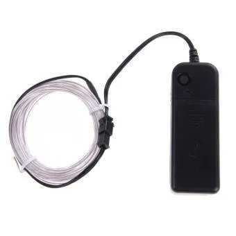 Нить светодиодная (D2.3мм, L-2м, 60LED) 3V с установкой